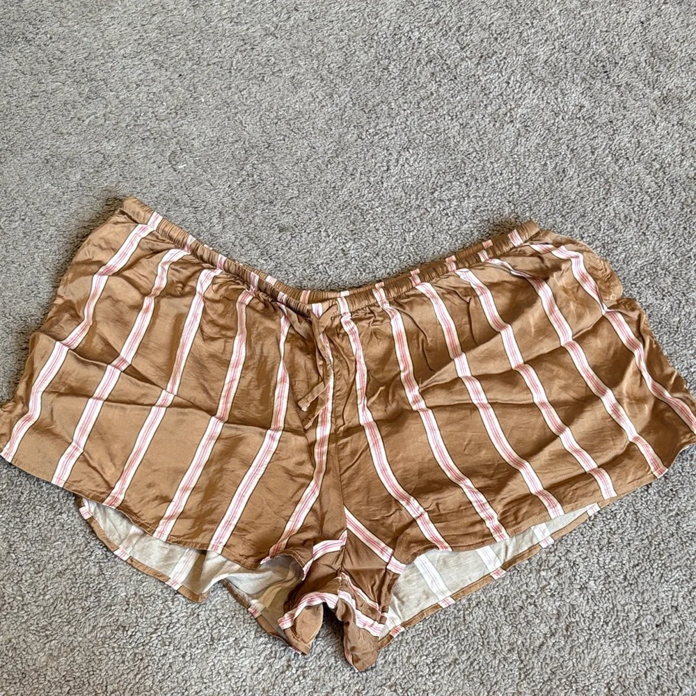 Aerie satin pajama shorts bundle
